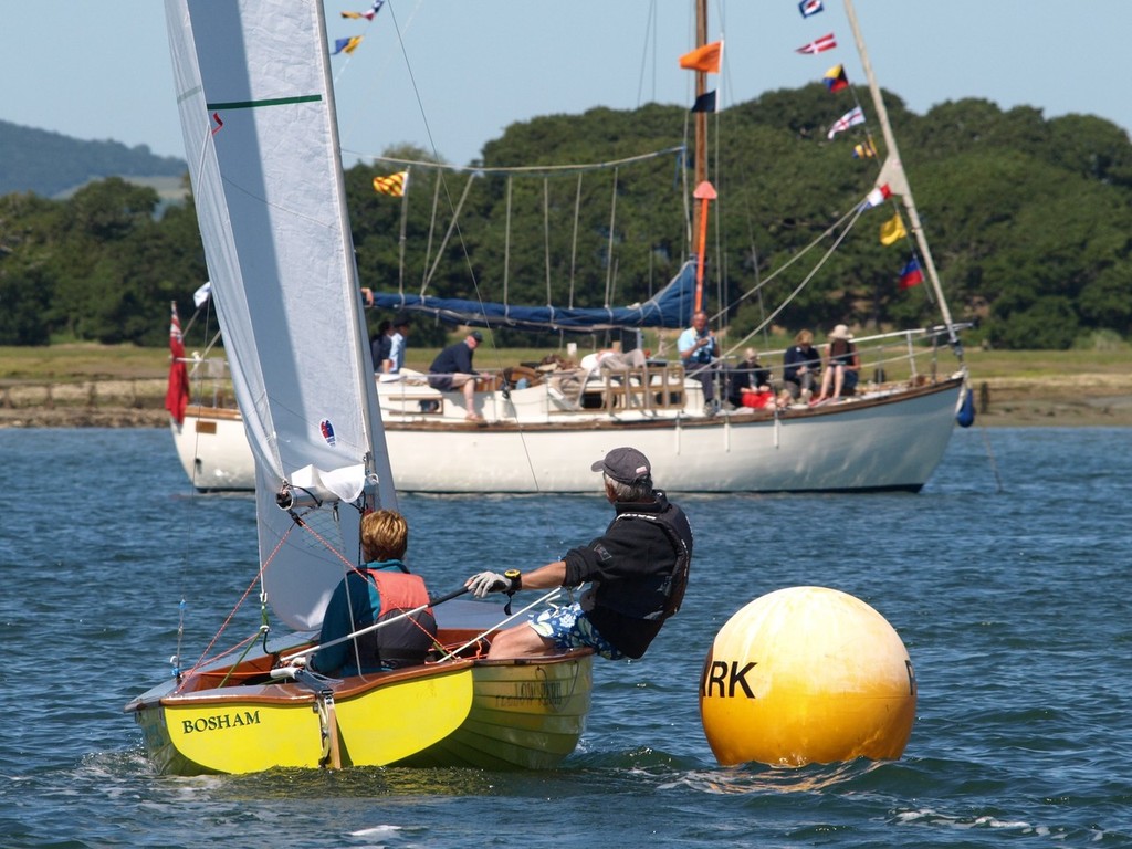 Medium Handicap winner - ’Yellow Peril’ - YW Dayboat - David & Fiona McFarlane - Bosham Classic Boat Revival  © Jonathan Hoare